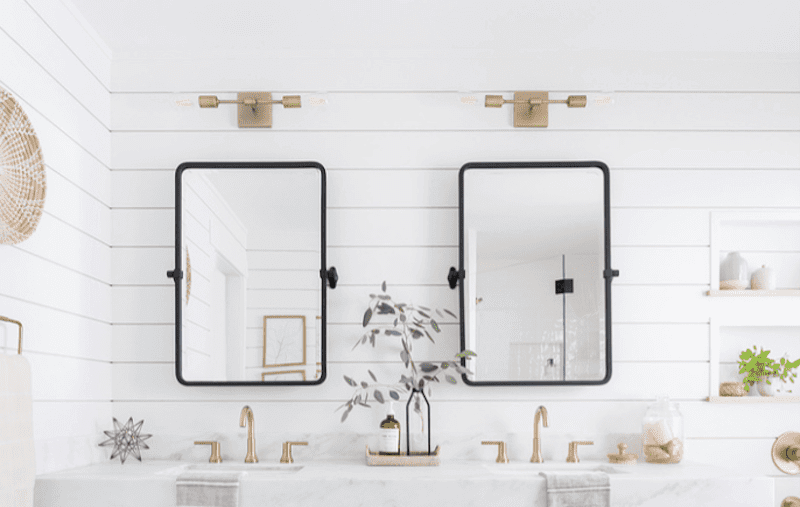 Why Decorate the Space Between Two Mirrors