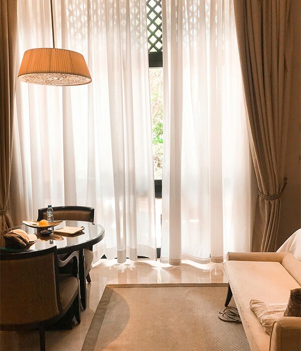 How to Shorten Curtains Without Sewing