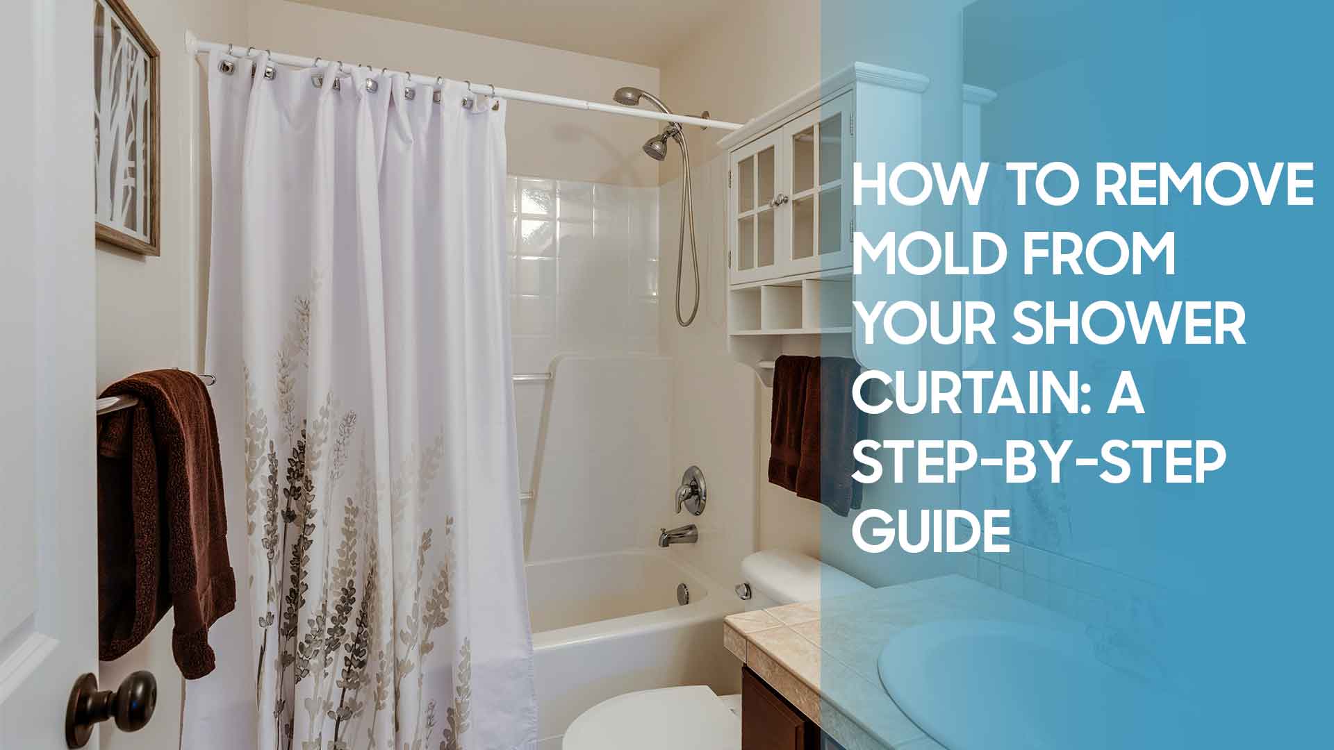 How to Remove Mold from Your Shower Curtain